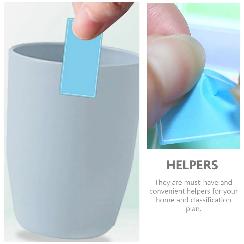 

Waterproof Label Stickers Self-Adhesive Classification Decals For Home Office Seasoning Storage Handwritten Tags Folder