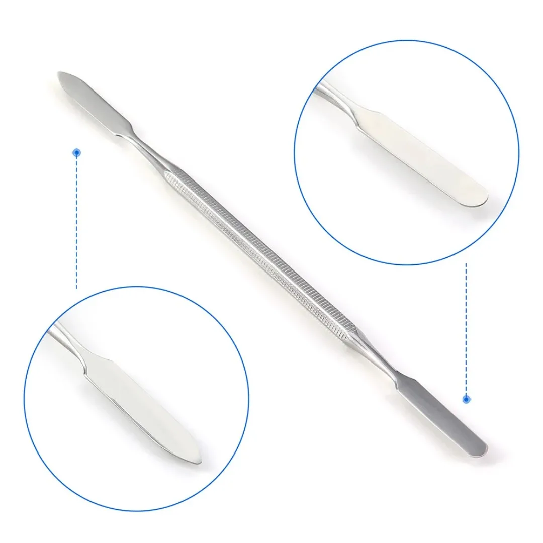 1Pcs Double Ended Dental Cement Spatula Stainless Steel Mixing Tool for Restorative Filling Resin Dentist Clinic Lab Instruments