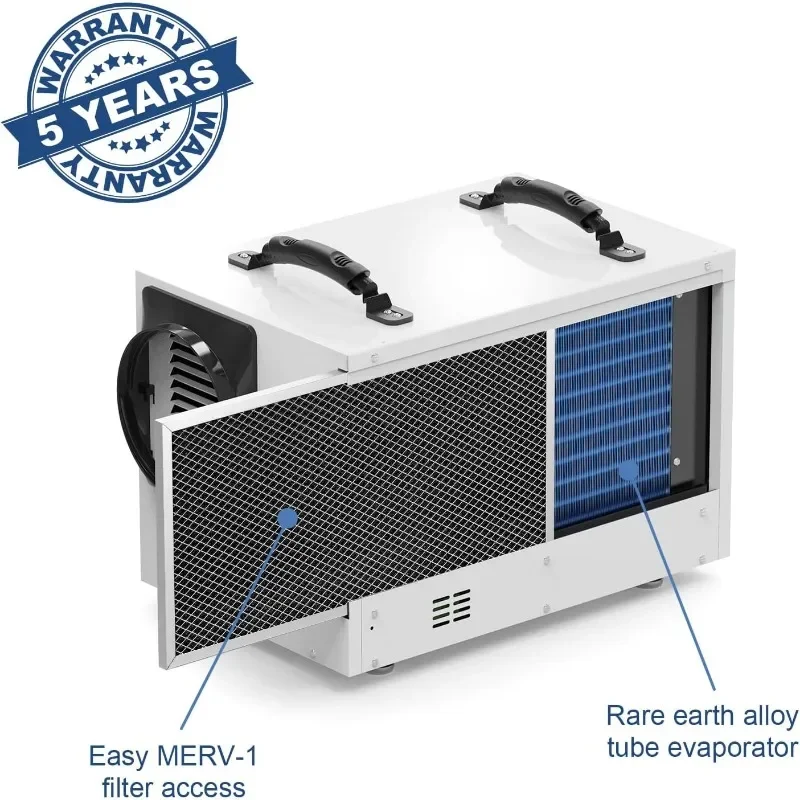 Осушители для ползания ALORAIR, удаление влаги 120PPD, сертифицированные энергозвездками осушители для ползания, коммерческий осушитель