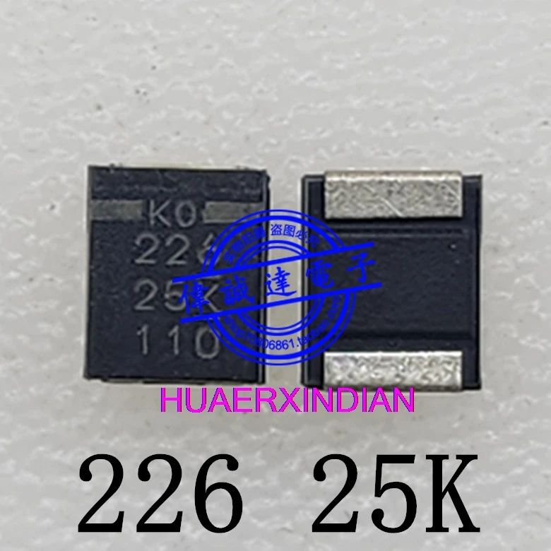 

Новая оригинальная печать 226 25K SMD 22uF ± 20% 25V 3