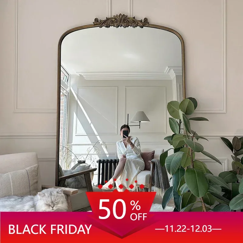 Modern Home Ornaments Living Room Full Body Standing Mirror Irregular Decorative Wall Mirrors Small Bathroom Large Dressing