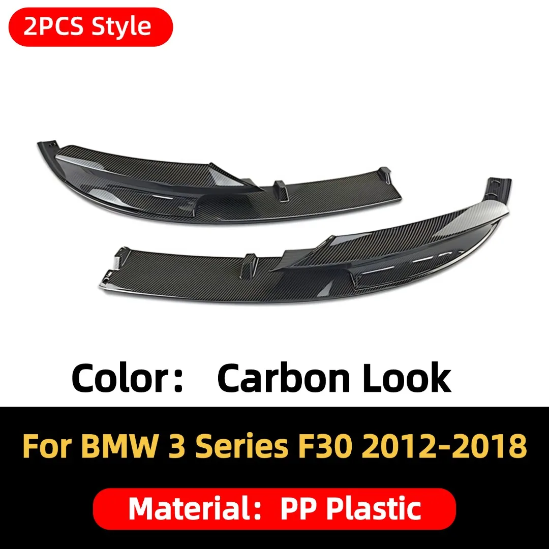 Voorbumper Protector Lip Kin Splitter Tuning Accessoires Voor BMW 3 Serie F30 F31 335i 328i 330i 340i 320d 330d 2012-2018