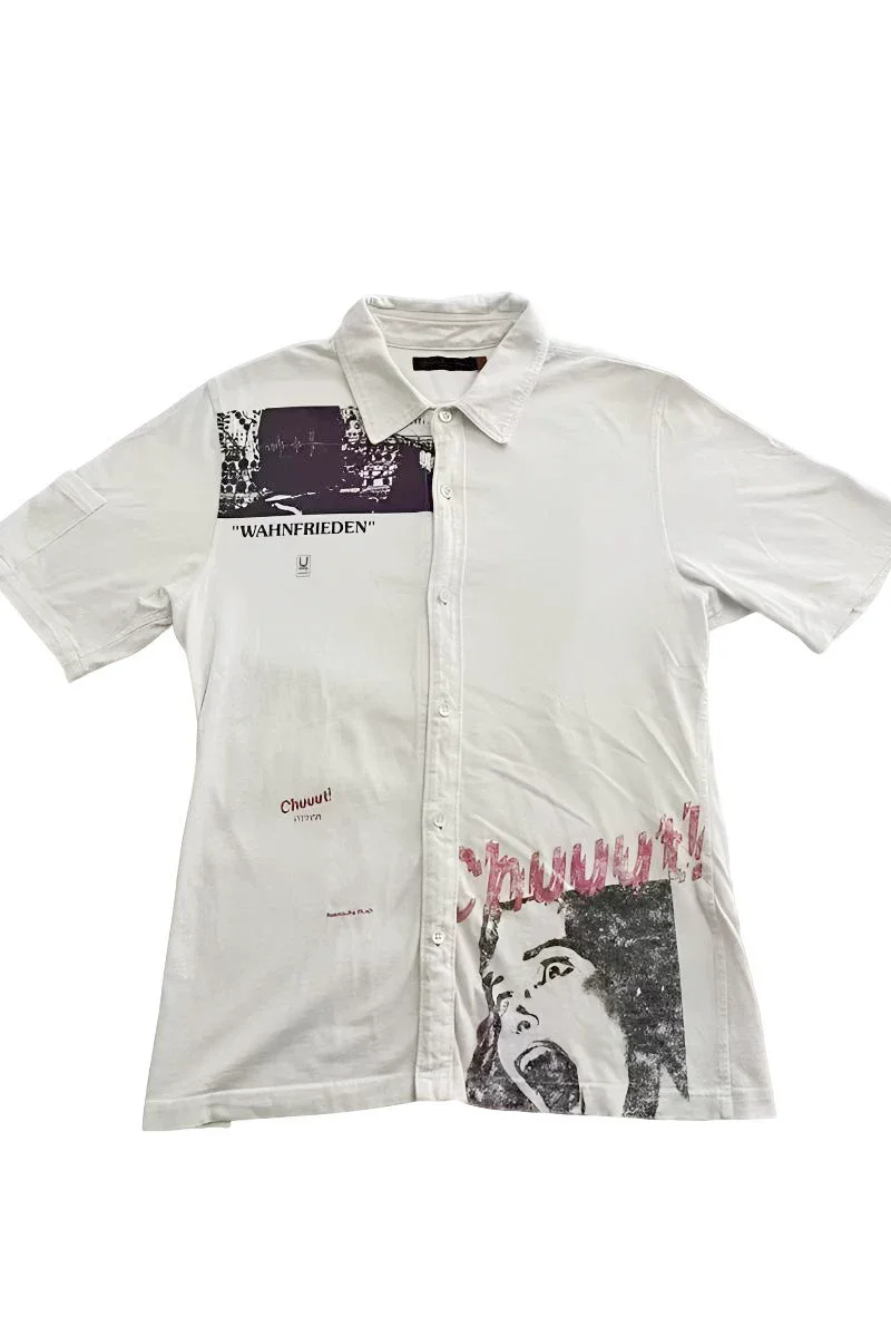 New 2026 Men chuuut Fashion Cotton Casual Shirts Shirt High Pocket Long-sleeves Size 1 2 3 #a387