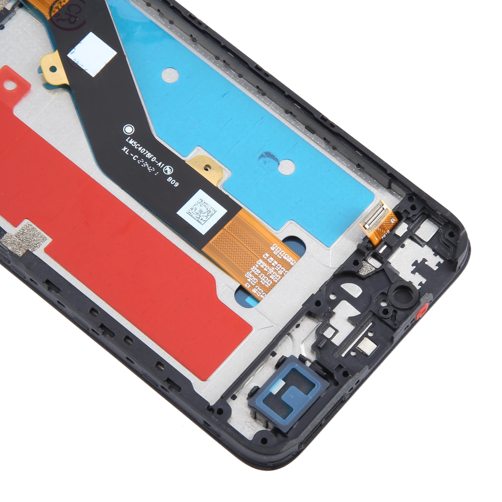 For ZTE Blade A34 LCD Screen Digitizer Full Assembly with Frame Phone Display LCD Screen Repair Replacement Part