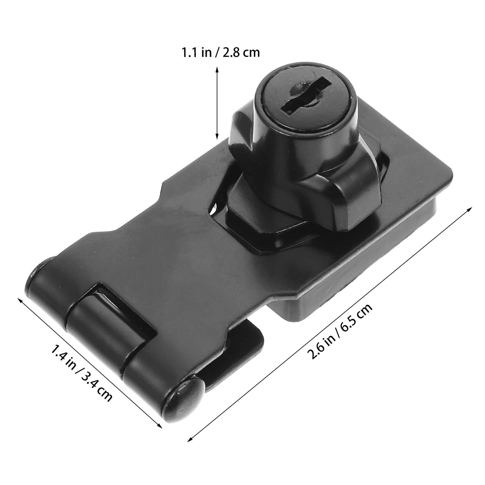 

Zinc Alloy Buckle Cabinet Buckle Lock Cabinet Lock Safe Security Latch Durable Flexible