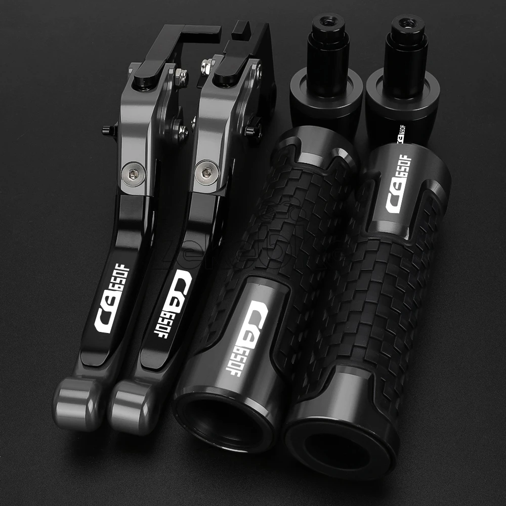 Motorcycle FOR HONDA CB650F CBR650F CB 650F 2014 2015 2016 2017 2018 Accessories Adjustable Brake Clutch Levers Handlebar Grips