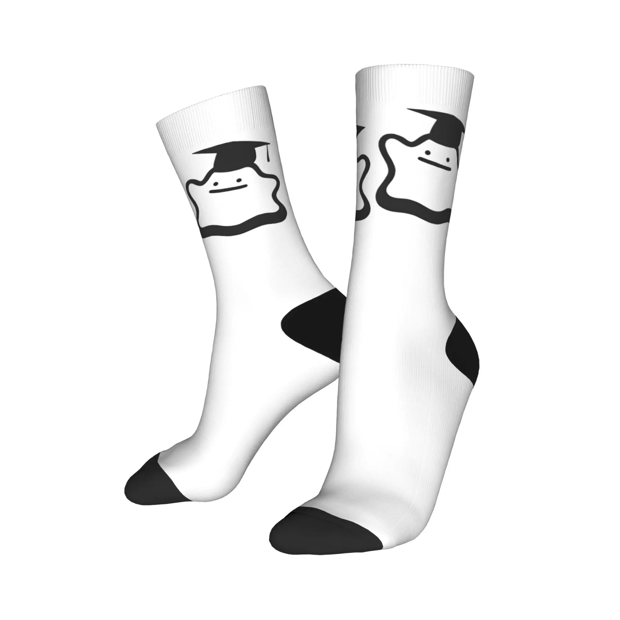 I Can Be Anything Ditto Socks  Fashion Stockings Adults Men Soft Running Socks Autumn Graphic Non Skid Socks