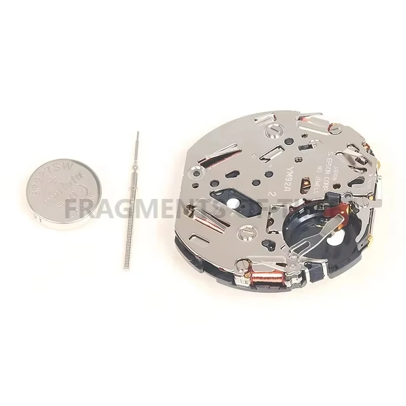 Новый японский механизм YM92A, новый полностью автоматический кварцевый 12-дюймовый центральный секундный хронограф YM92 6.9.12