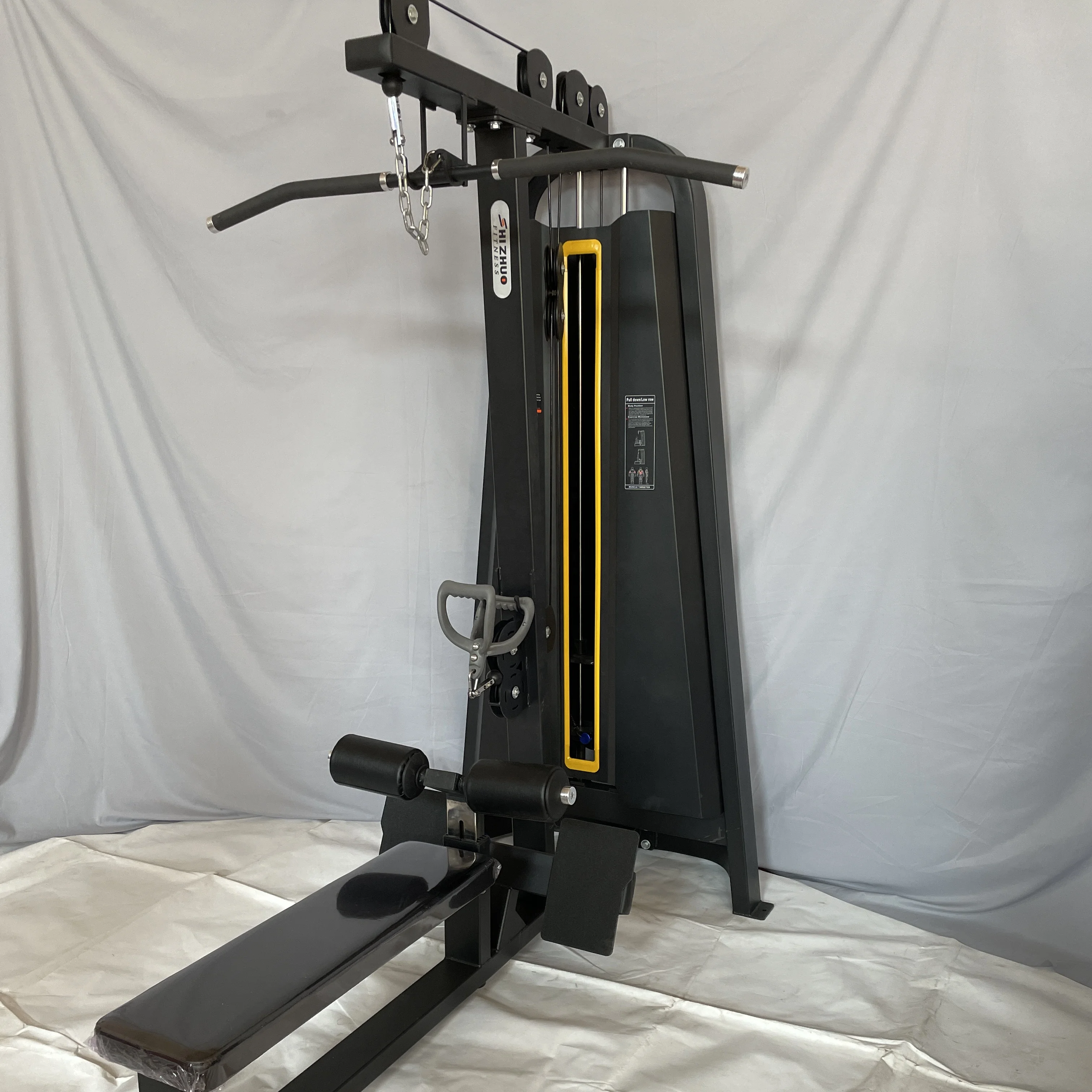 Good Quality Lat Pulldown Body Building Machine Exercise Trainer Fitness Gym Equipment