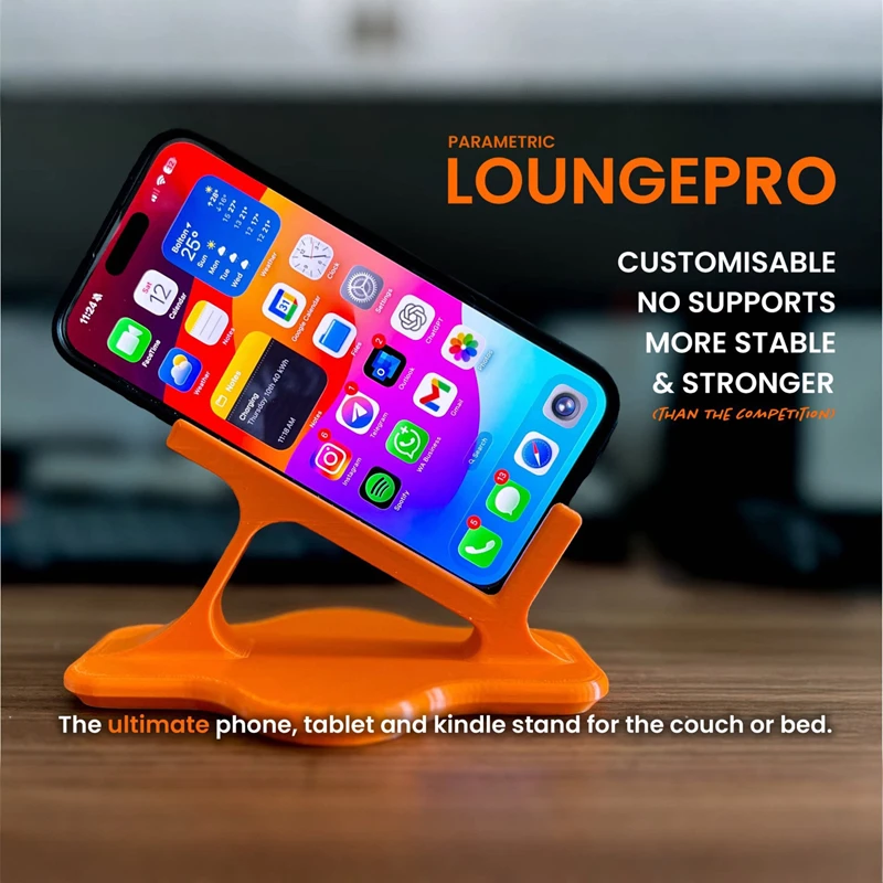 Picture 3: New Bed Lazy Phone Stand for Side Lying Stable Ergonomic Phone Holder for Hands-Free Viewing Perfect for Bedtime Entertainment