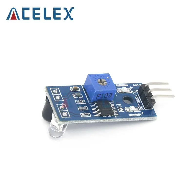 TCRT5000 Infrared Reflective Sensor IR Photoelectric Switch Barrier Line Track Module For Arduino Diode Triode Board 3.3v