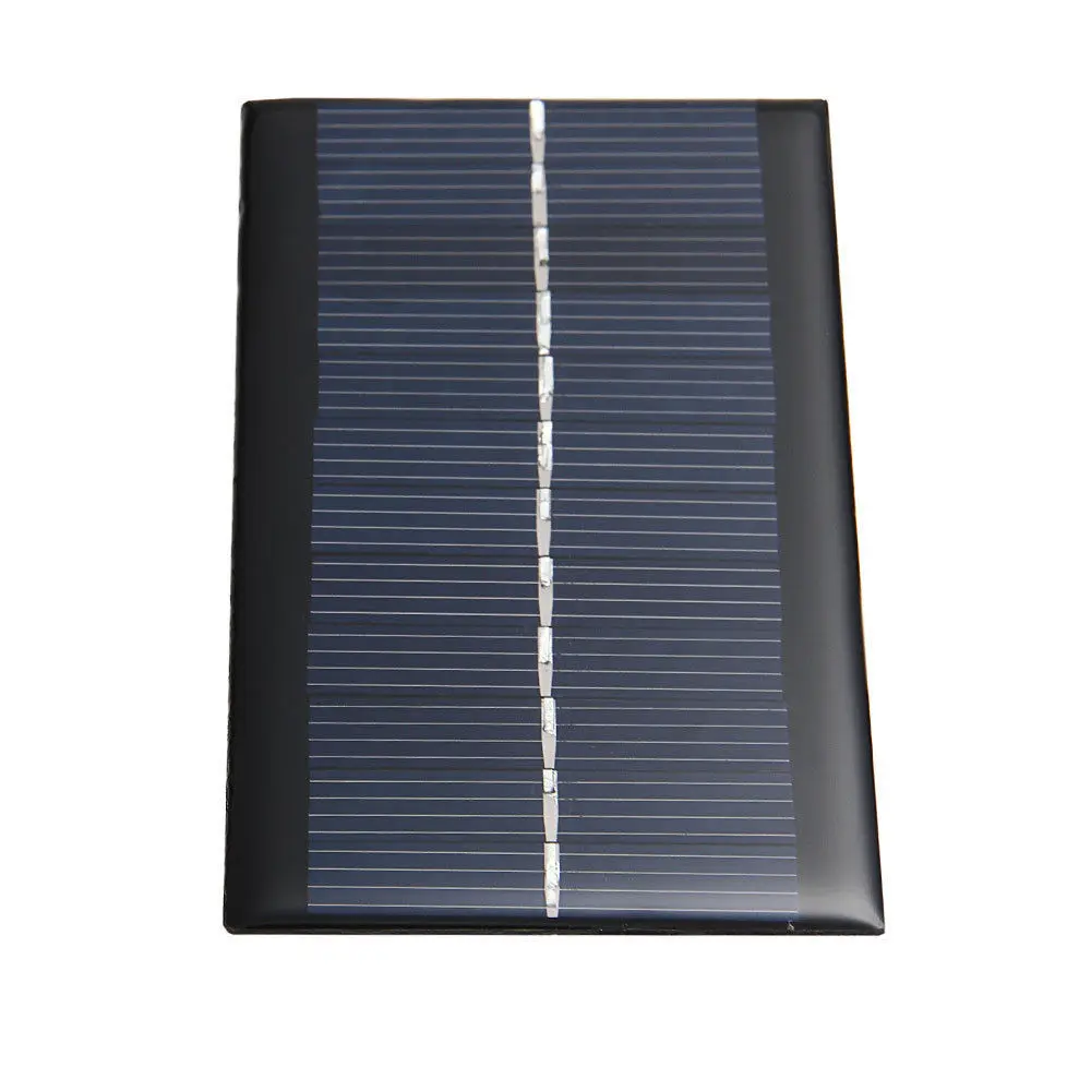 6V 1W Mini Solar Panel Small Solar Cell Panel DIY Module for Electric Toy Water Pump Power 110*60*2.5mm