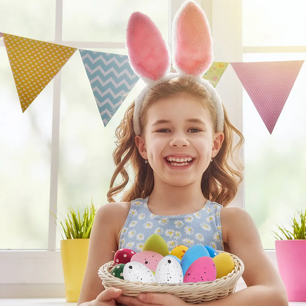 

100 шт. пасхальных имитационных птичьих яиц, пластиковые муляжи яиц для праздничного декора, поделок, рукоделия, вечеринок, пластиковые муляжи яиц