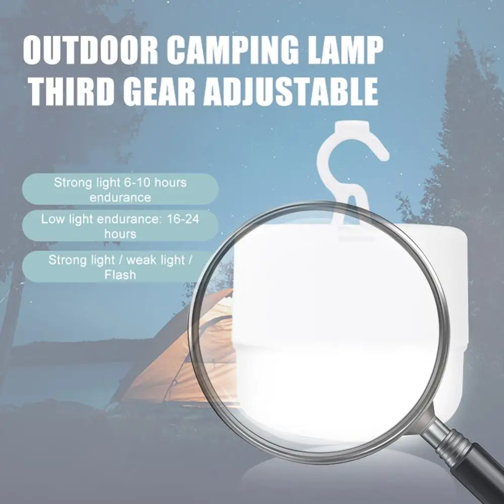 

Светодиодные фонари для кемпинга, портативные уличные подвесные светильники, перезаряжаемые аварийные фонари для кемпинга, регулируемые для походов, рыбалки и активного отдыха на природе