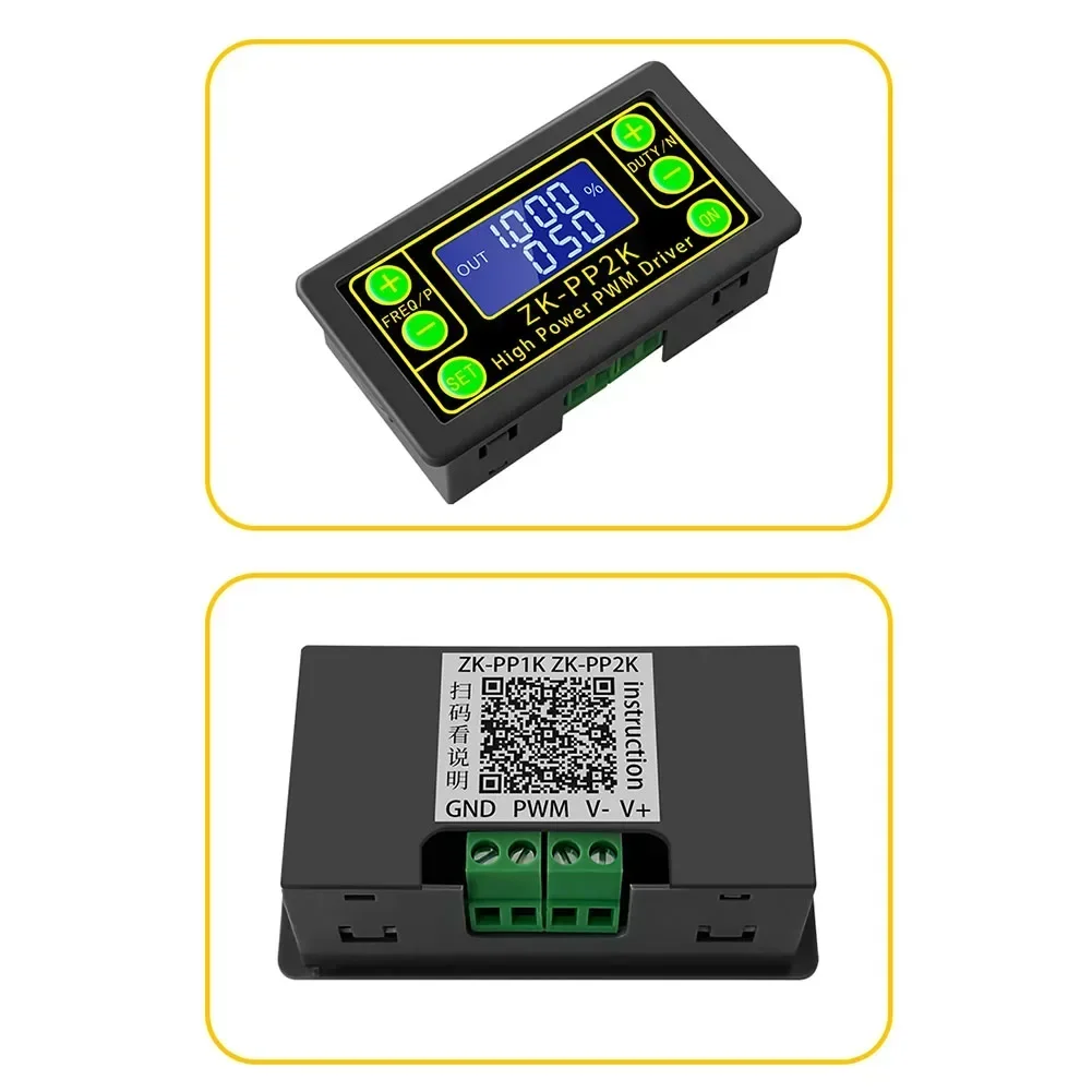 ZK-PP2K High-Power PWM Dimming Speed Controller PWM Pulse Generator Driver Tools Products Accessories