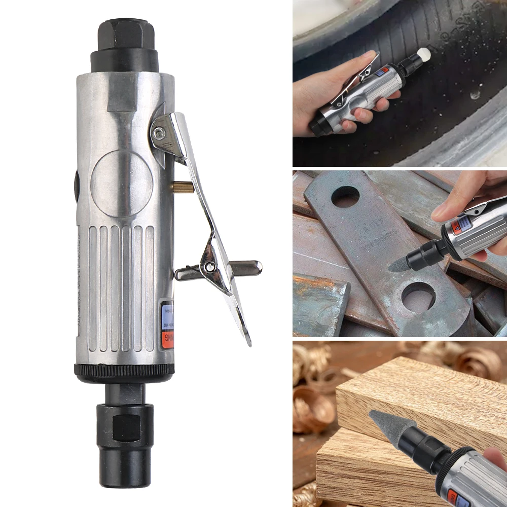 

16Pcs Air Die Grinder Mill Engraving Tools Grinding Polishing Machine Pneumatic Die Grinder Car Tire Repair Woodworking Supplies