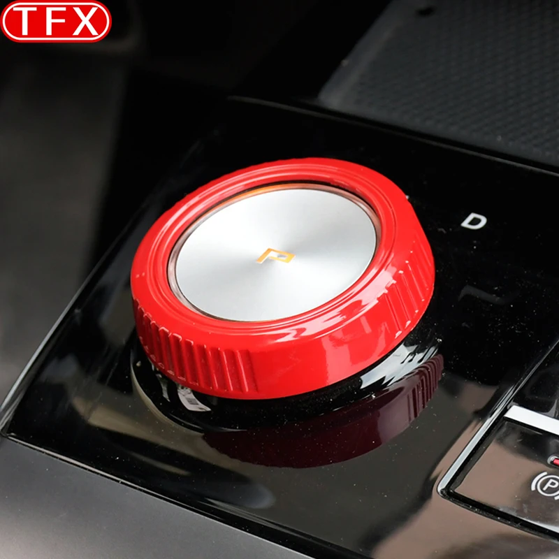 Per MG4 2023 MG MULAN EV Car Shift Sticker manopola cerchio decorazione Console centrale pomello del cambio copertura protettiva accessori adesivi