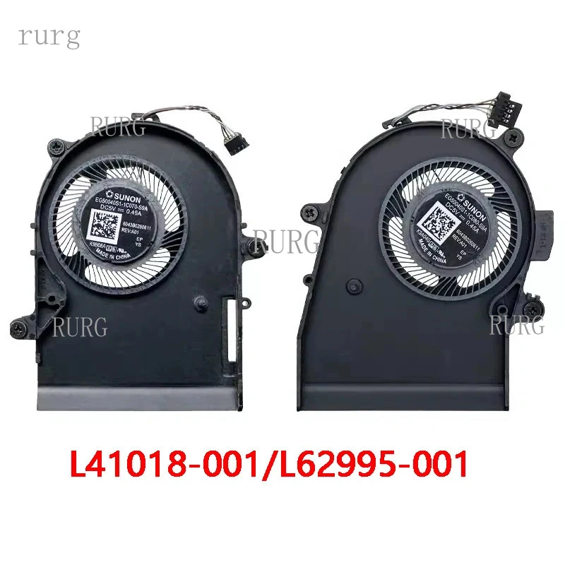 Ventilateur de refroidissement pour processeur et GPU d'ordinateur portable R +, pour HP EliteBook X360 1040 G5G6 L41018-001/L62995-001