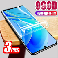 3PCS Screen Protector for Sharp Aquos Sense 7 Sense7 Plus Sense7+ HD Hydrogel Film For Sharp Rouvo V RouvoV Protective Film