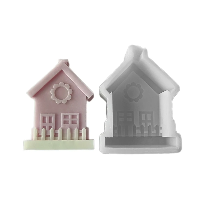 

House Shaped DIY Statue Mould Hand-Making Mold Accessories for Crafts