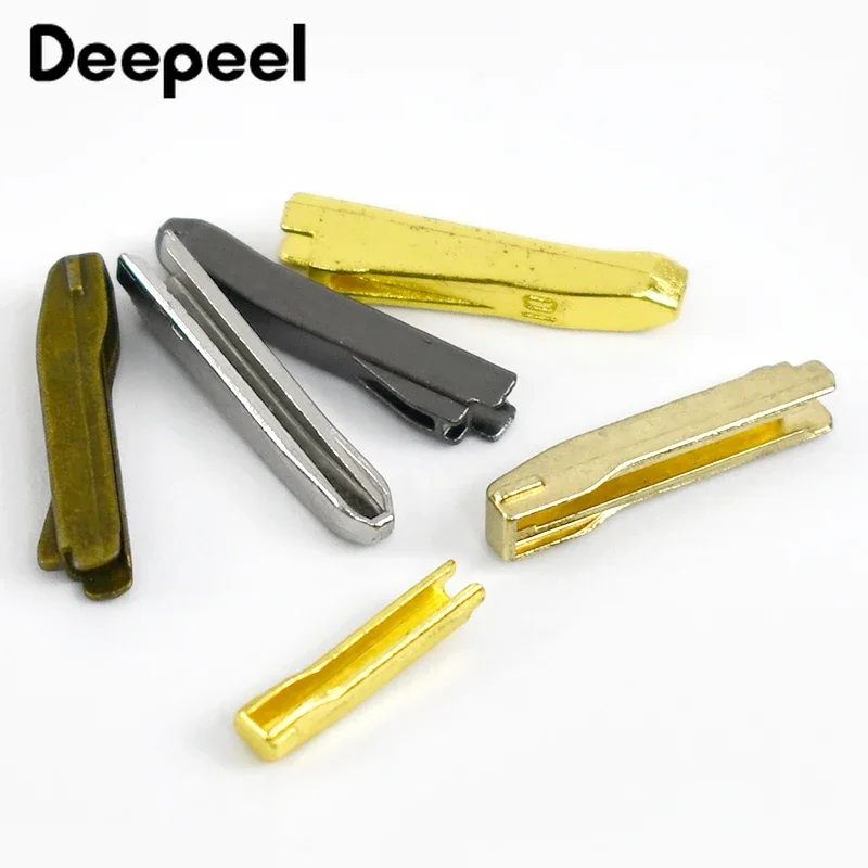 10/30Sets Deepeel 3#5#8#10# Metal Non-slip End Lock Zippers Zip Repair Kit Coat Clothes Zipper Stopper Sewing Craft Accessory