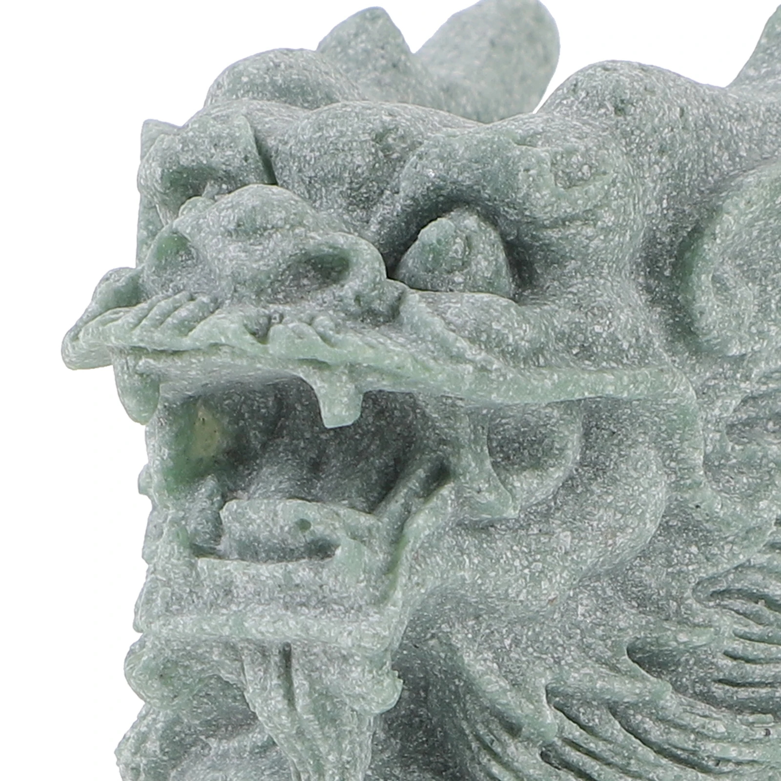 

Blue Sand Gravel Kirin Ornaments Garden Statue Animal Sandstone Kylin Green Sculpture Decor Crafts