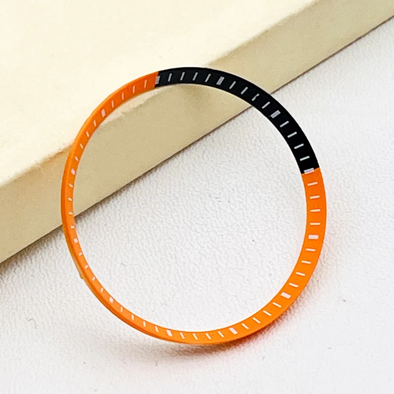 Кольцо с главой SKX007 30,5 мм подходит для Seiko SKX007 SRPD NH35, многоцветное внутреннее кольцо, мужские часы для дайвинга, детали, подарки