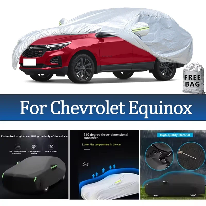 

For Chevrolet Equinox Car Cover Outdoor Protection Covers Snow Sunshade Waterproof Dustproof Exterior UV Car Accessories