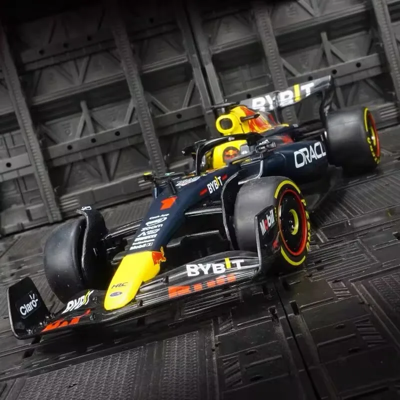 1:32 F1 2023 Champion RB19 1 #   Verstappen Model samochodu wyścigowego Formuła 1 Symulacja odlewu ze stopu SuperCar Model pojazdów Zabawki dla dzieci