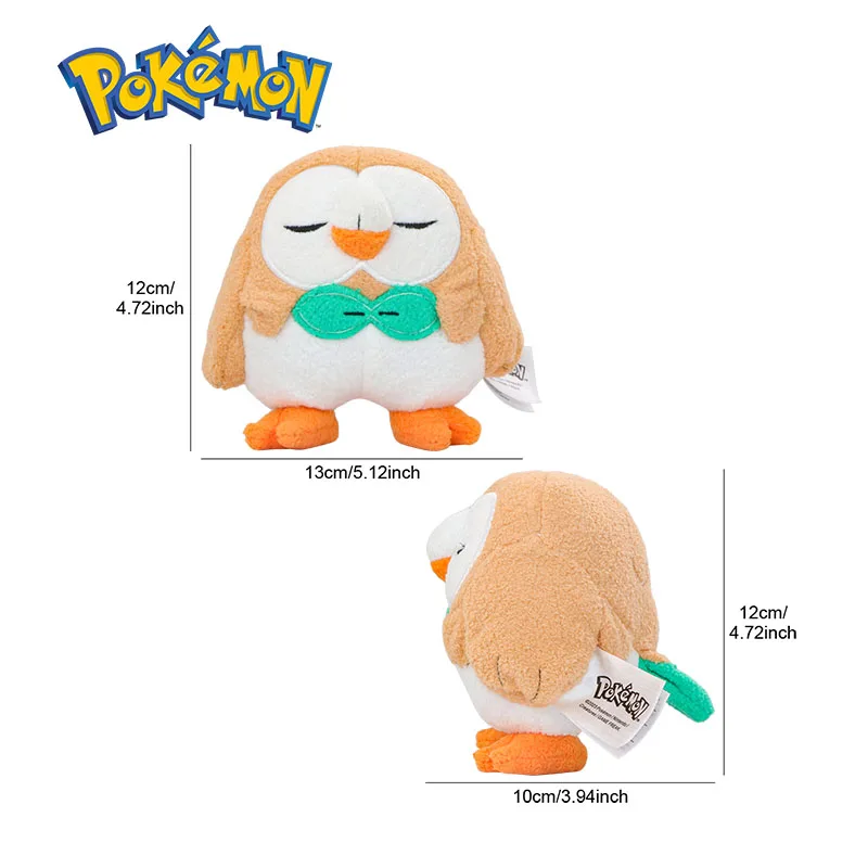 Pikachu Bulbasaur Oshawott Caterpie Gardevoir Oshawott Cyndaquil Plüschtiere Niedliche Anime Gefüllte Cartoon Peluche Puppe Gfit 18-25CM – Detail 15