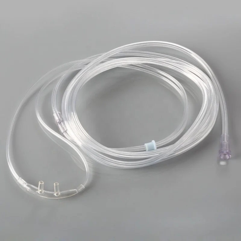 Soft nasal prongs nasal oxygen tube for Adult