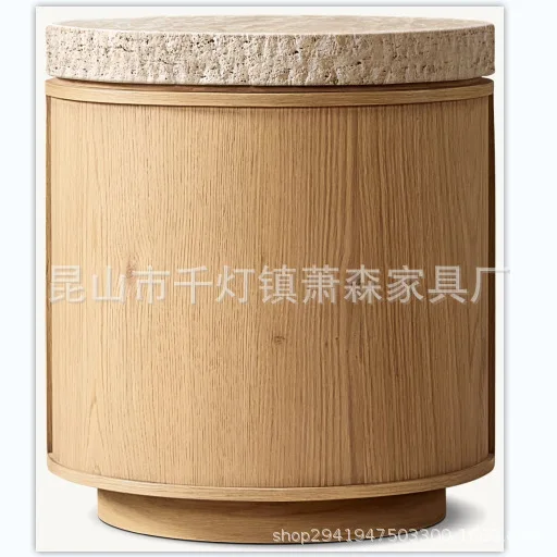 

RH американский высококачественный роскошный журнальный столик из цельного дерева плюс мраморный настольный дизайн, бытовой журнальный столик, приставной столик