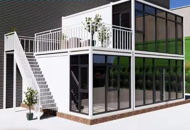 Factory Direct Sale Prefabricated Office Building Easy Assemble Modern Micro House Modular Container Prefabricated House