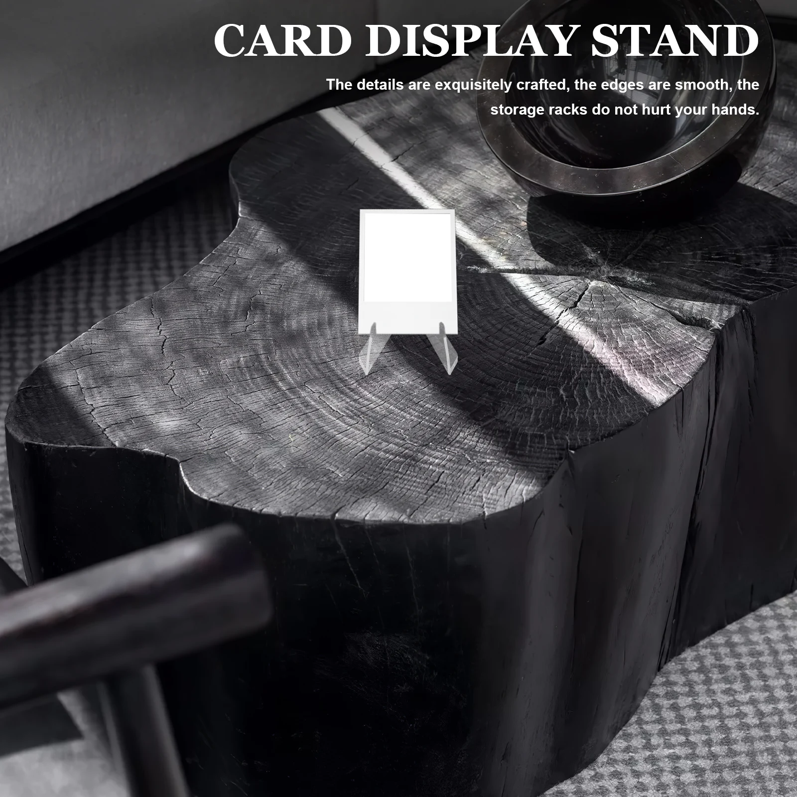 

30 Pcs Acrylic Plate Bracket Desktop Easel Stand Decorative Stands Display Easels Jewelry Board Portable Clear Mini Coin