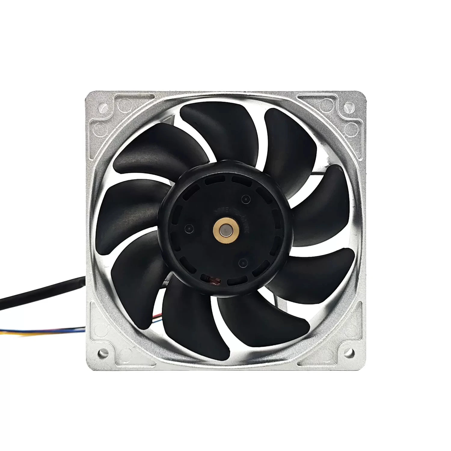 12cm 120mm 12038 Fan 12V 24V 48V DC Brushless Cooling Fan 120*120*38mm KF2510 4-Pin Connector Violent Heat Dissipation Fan