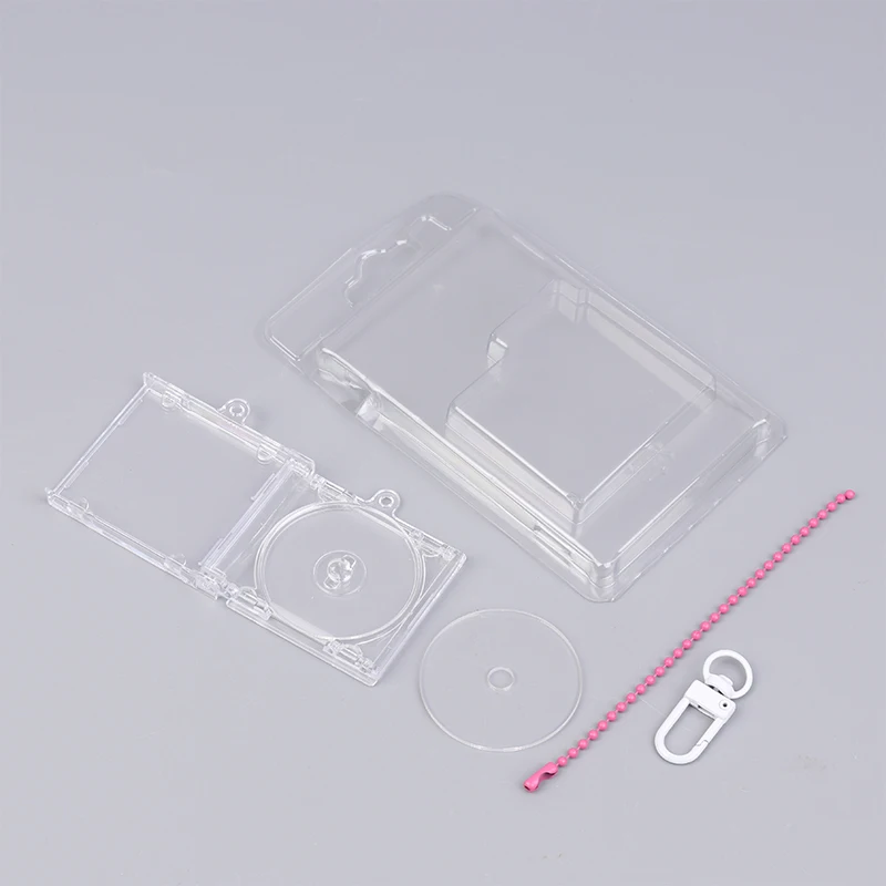 Mini NFC Functional CD Disc Case Key Chain Peripheral Commemorative Album Key Holder For DIY Backpack Pendant