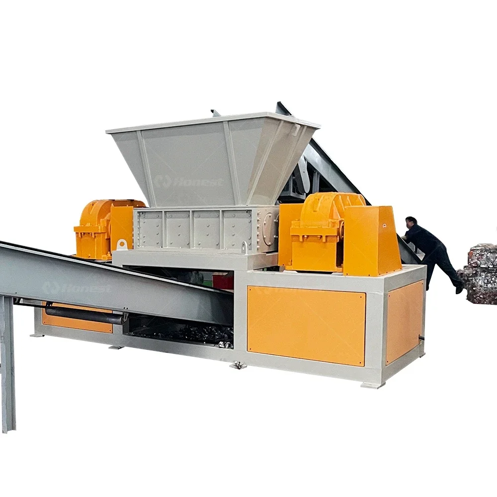 Heavy Model Scrap Metal Shredder Aluminum Engine Aluminum Cans Shredder Machine For Sale For Scrap Recycling Industry