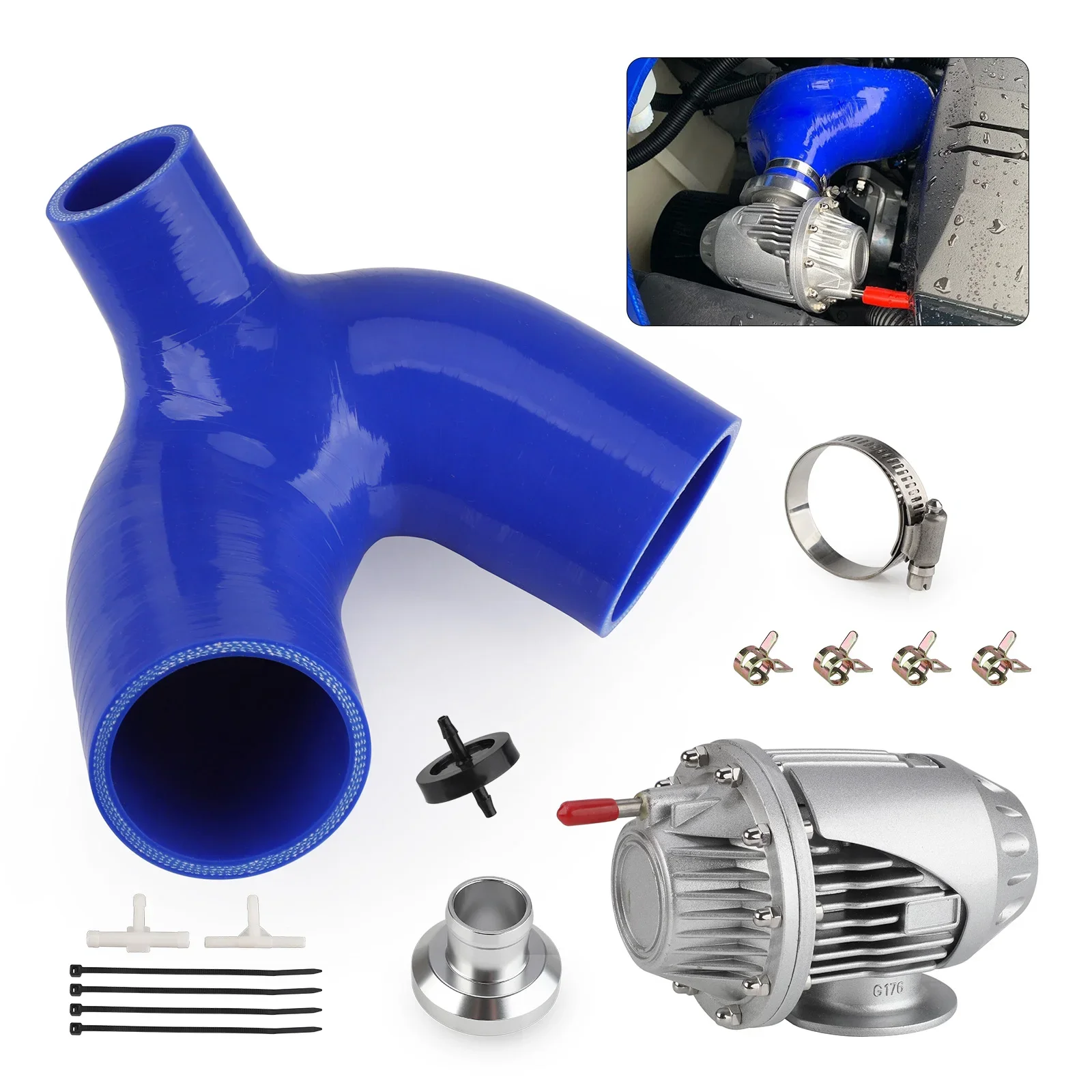 

For Yamaha FZR FZS SVHO SHO FX GP1800 FZR FZS SHO SVHO Supercharger Blow Off Valve BOV WAVERUNNER