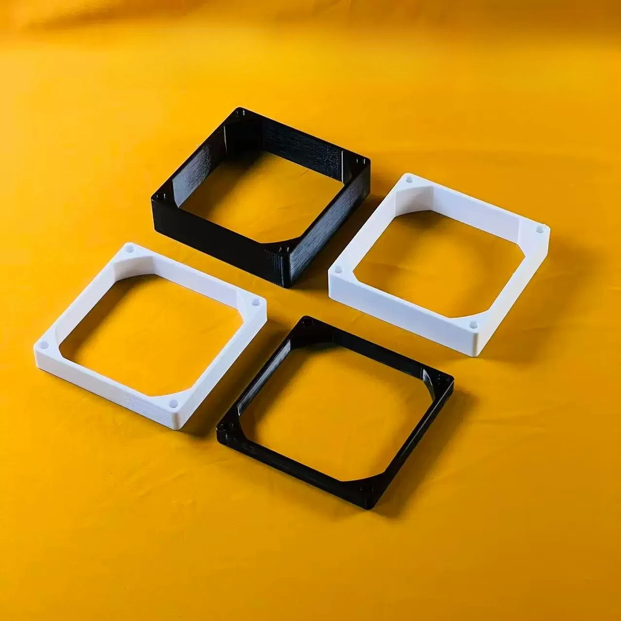 8 cm computer chassis fan [free screws] raised bracket false cold row 80 modified fan increased height