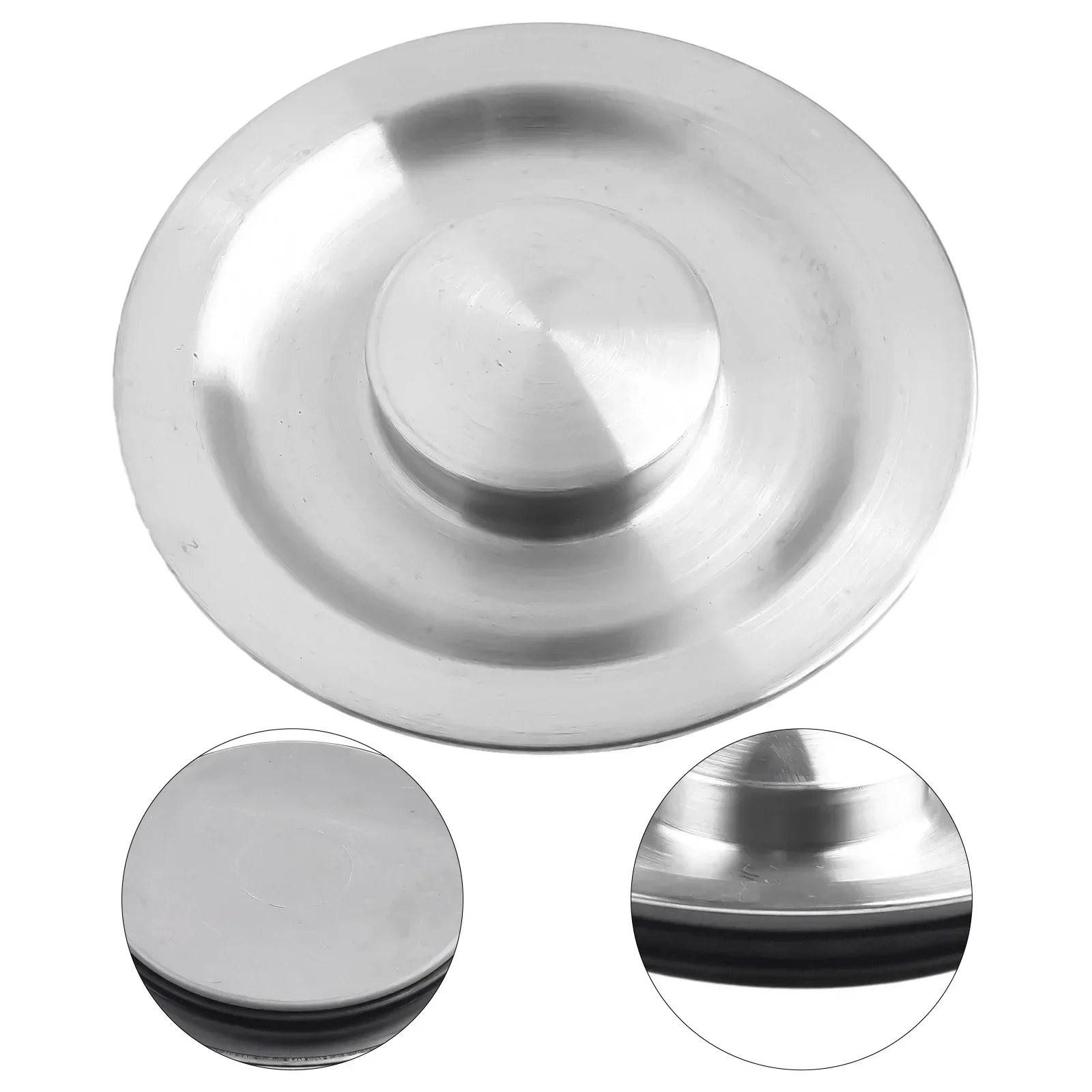 Kitchen Sink Sink Stopper Strainer Pool Bathtub Stopper Stainless Steel Bath Stopper Bathroom Sink Hair Catcher