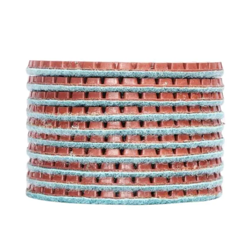 7-teiliges Set 3-Zoll- und 4-Zoll-Nass-Diamant-Polierpads, flexible Schleifscheiben für Granit, Marmor, Beton, Stein, Schleif- und Polierscheiben – Detail 10