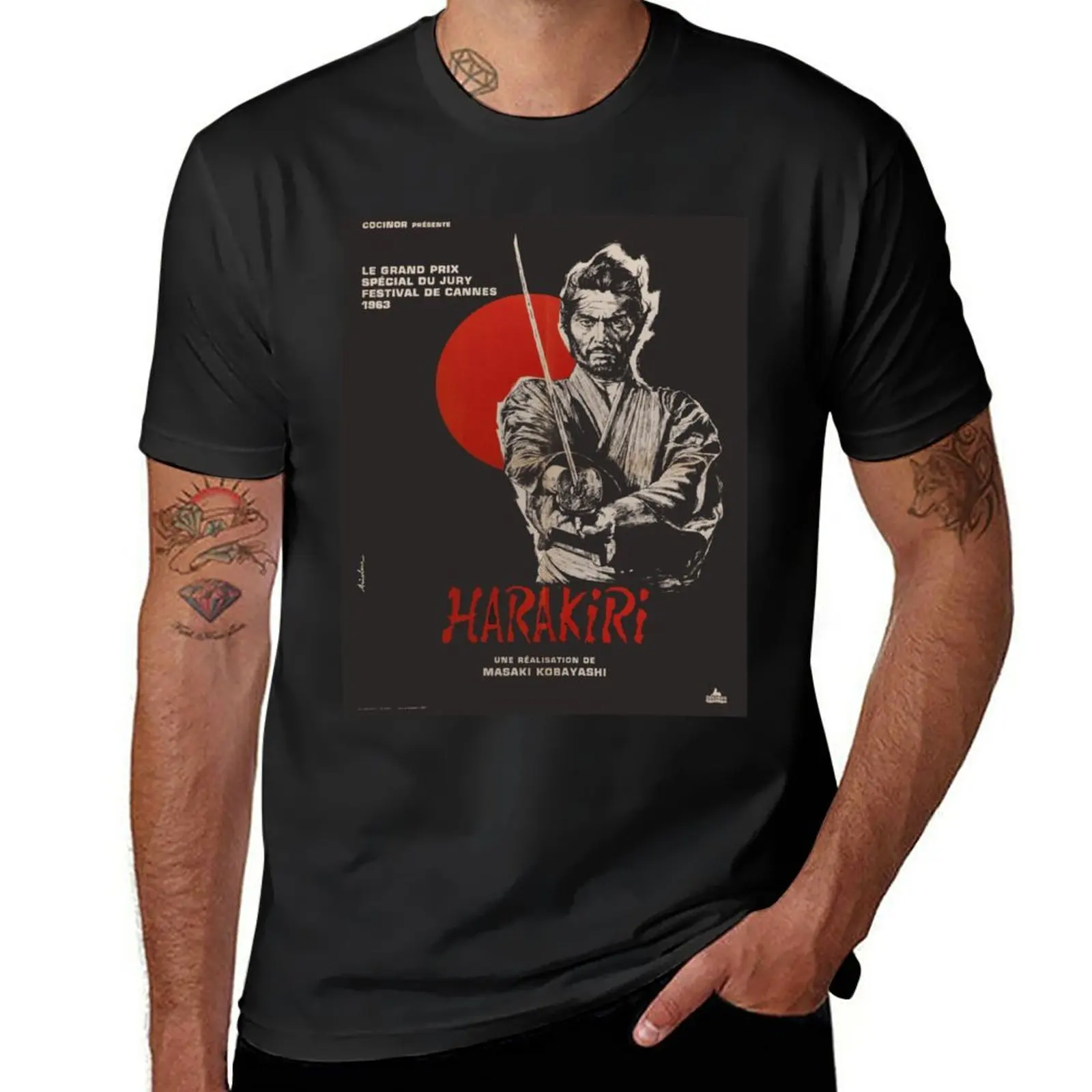 New Harakiri movie poster T-Shirt plus size t shirts animal print shirt for boys mens graphic t-shirts hip hop