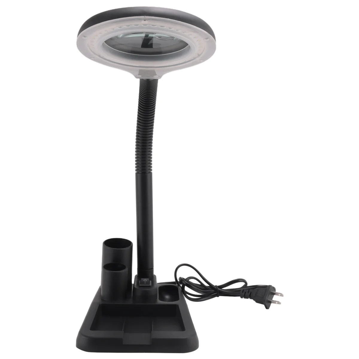 

RA-LED увеличительная лампа 5X 10X лупа с подсветкой настольная и настольная лампа напольная подставка регулируемая увеличительная лупа стекло для