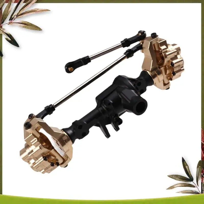 

ABOU-RC обновление автомобиля латунный корпус передней оси для Wltoys 1/10 104006 104010 104020 104026 аксессуары для обновления радиоуправляемого автомобиля