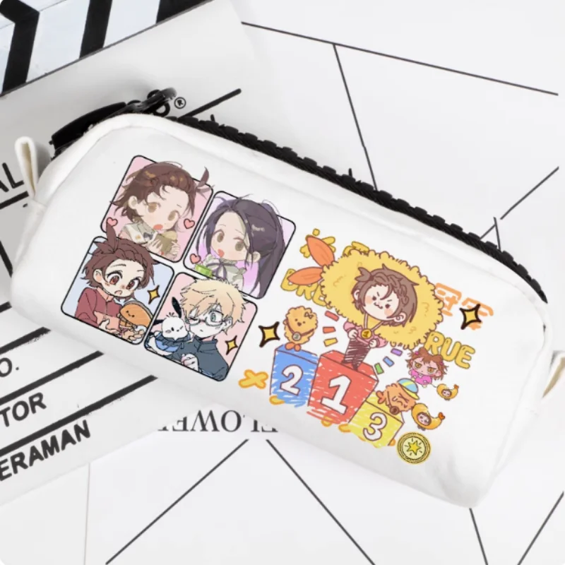 

Anime Medalist Diaries Pencil Case Oxford Canvas Storage Bag Pencil Box Pencilcase School Pen Bag 2804