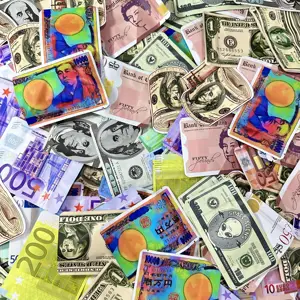 Money in a ziploc bag hot sale