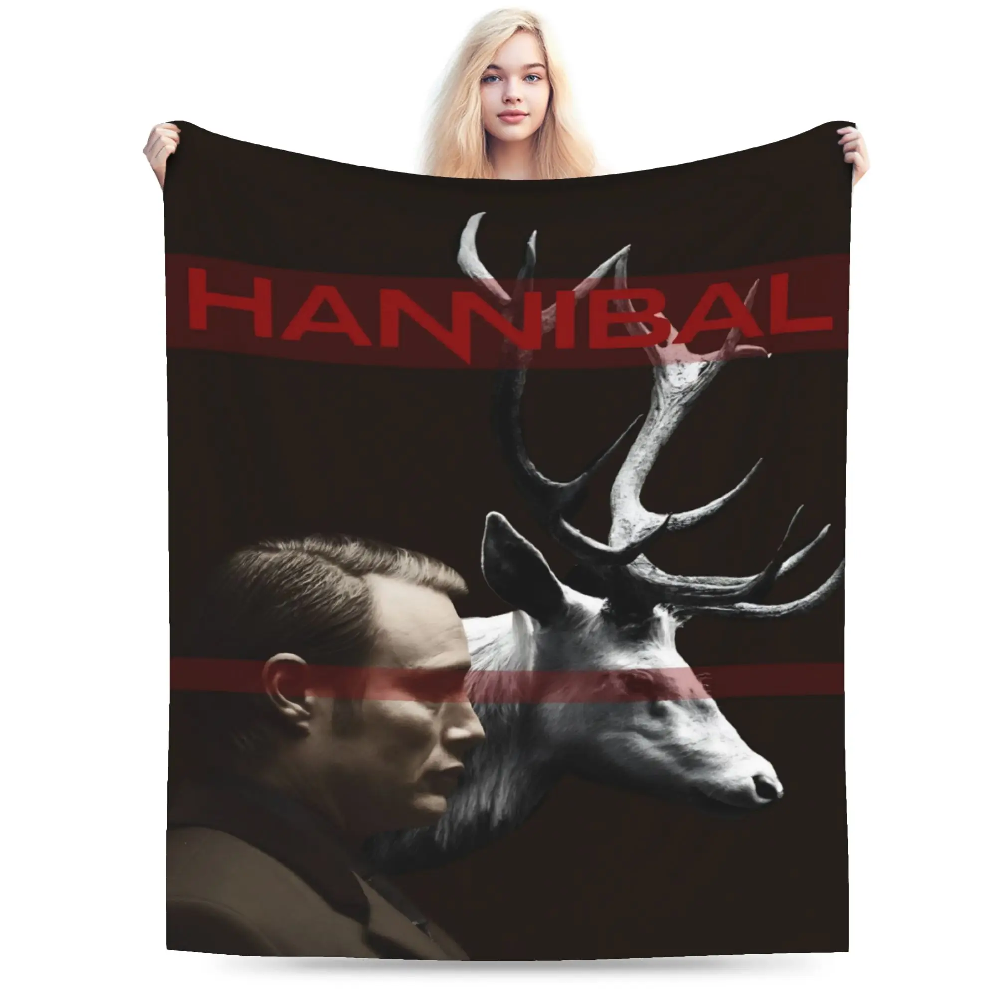 Hannibals movie Blanket Super Soft Flannel Relax Gift  Throw Blankets Bedspread