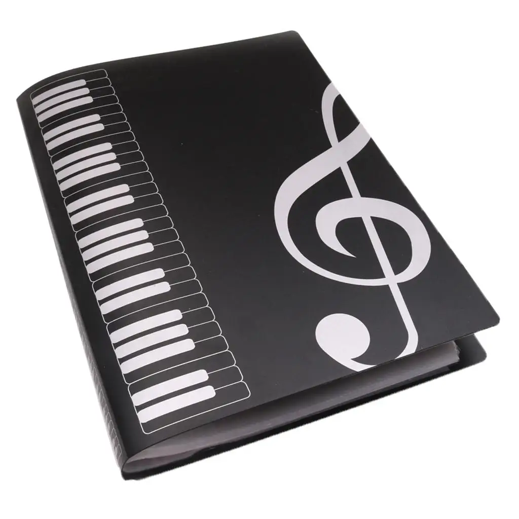 Student Muziek Score Map Piano Bladmuziekmap voor pianoliefhebbers 40-pagina