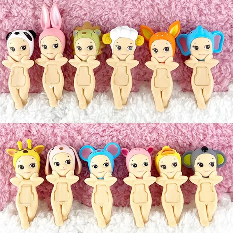 Sonny Angel Harvest Series Animal Figures Ornaments Dolls Fans Children Christmas Gift Random 1Pcs