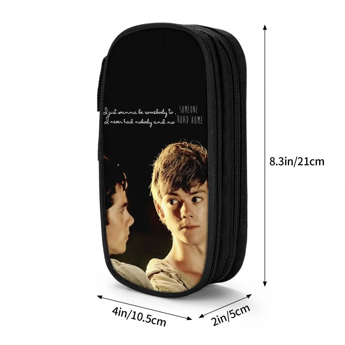 メイズ・ランナー ペンケース ニュート×トーマス キャンバス ペンボックス 男の子 女の子 エステティック カレッジ 新学期 ペンケース 用品